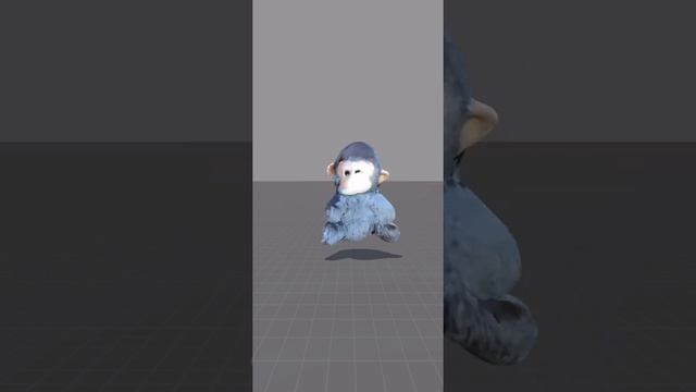 Huawei Mate 20 Pro 3D scan Model monkey