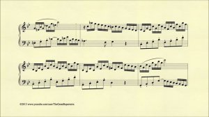 Handel, Capriccio in G minor, HWV 483, Piano