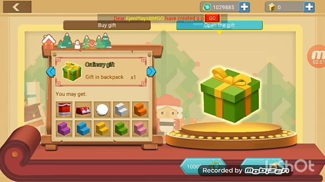 Открыли 2 подарка......Потратила 2М в скайблок |Блокмен го, скай блок...Blockman Go Sky Block смотреть онлайн