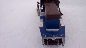 Самодельный Снегоход, с Двигателем LIFAN(БРАЙТ) 15.л.с