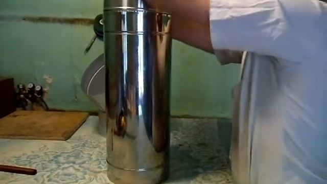 Колено угол 45 гр из нержавеющий стали. Трубный замок. смотреть онлайн