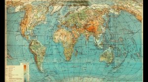 Географическая карта, 6 класс