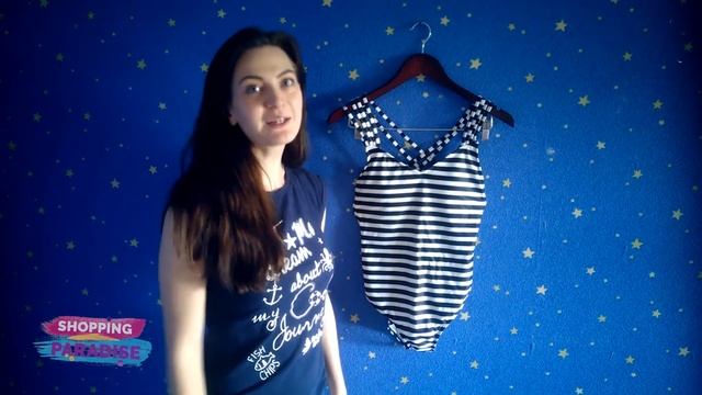 Цельный Купальник с AliExpress с Примеркой 2017 смотреть онлайн