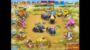 Farm Frenzy 3 Madagascar (level 49) only GOLD Веселая ферма 3 Мадагаскар (Уровень 49) Золото