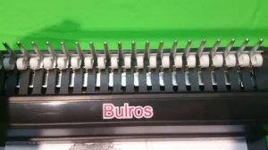 Брощюровщик (переплетчик) на пластиковую пружину Bulros U-12