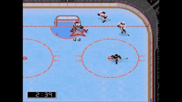 NHL 98 (Genesis)- Kings vs. Coyotes