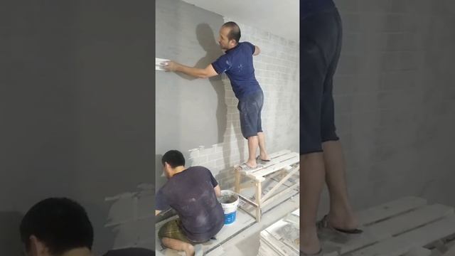 декоративные кирпич из Ротбанд. смотреть онлайн