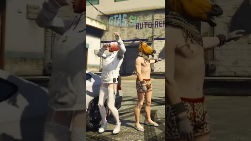 Супер Кошка и Жеребец в GTA Online #gta5 #gta #gtav #gta5online #gtaonline