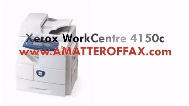 Xerox WorkCentre 4150c | Www.amatteroffax.com