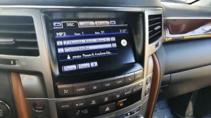 Нет звука mark levinson LX570