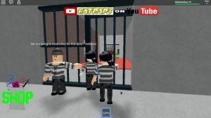 ПОБЕГ ИЗ ТЮРЬМЫ в ROBLOX Нас не поймала ПОЛИЦИЯ убегаем от Полиции