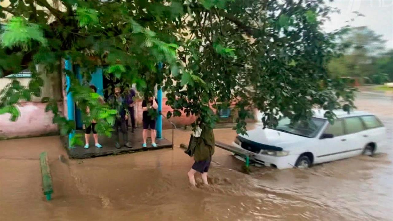 Число подтопленных домов за сутки в Приморье выросло в семь раз