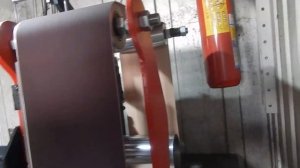 Гриндер с самой широкой лентой. Шлифовальная  лента шириной 150 мм.