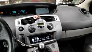 заміна штатної магнітоли Renault Scenic 2 (gps)