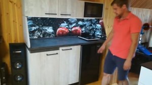 маленькая кухня на дачу))))