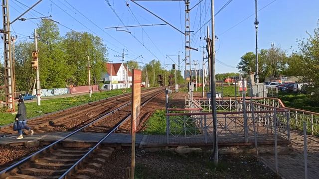 Электропоезд ЭД4М Москва Савеловская - Дмитров | Электропоезд ЭШ2-005 Аэроэкспресс Шереметьево