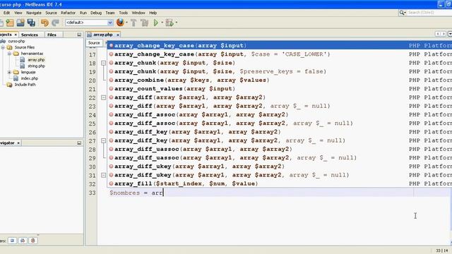 Curso de PHP 14 - Herramientas para arrays смотреть онлайн