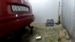 Раздвоенный выхлоп на Рено Лагуна 2!