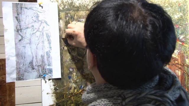 ТЕСТ - Продолжение мастер класса живописи Gracilis Parmaganino смотреть онлайн