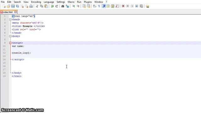 How to Write JavaScript inside of an HTML File