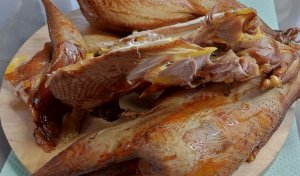 ФАЗАН горячего копчения в коптильне хакка