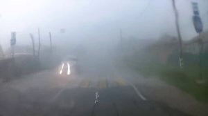 Начало стихии в станице Зеленчукской