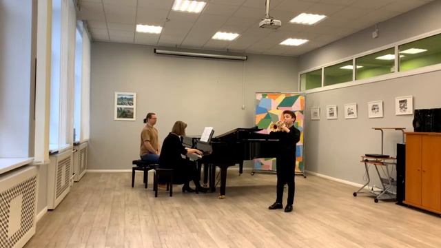 Гольдберг Лев, 13 лет., "Концертный этюд" А. Гедике смотреть онлайн