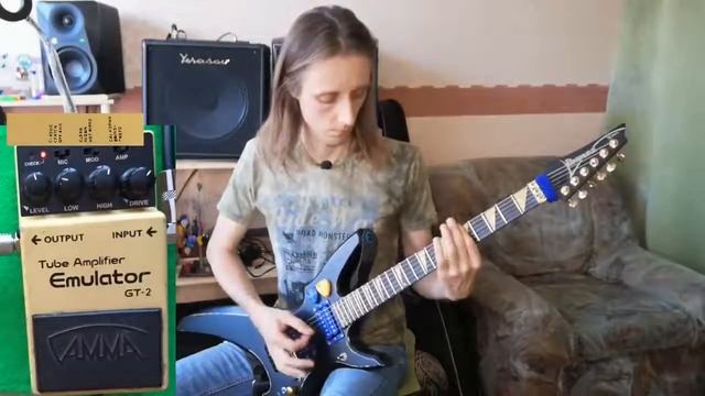 Педаль Гамма Ерасов Tube Amplifier Emulator GT 2 обзор
