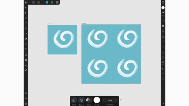 TFL Tutorial - Create a Seamless Repeating Pattern Using Affinity Designer for the iPad