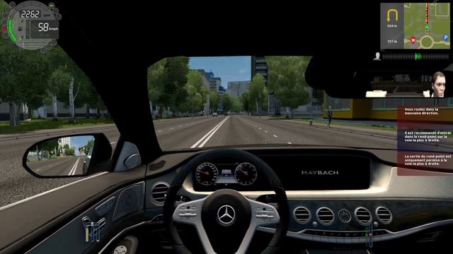 City Car Driving - 2019 Mercedes-Maybach S650 1080p