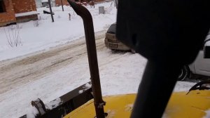 Экскаватор погрузчик New Holland lb110 2006 заводка в мороз