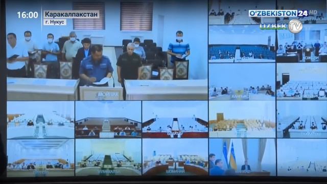 Шавкат Мирзиёев посетил город Нукус Республики Каракалпакстан