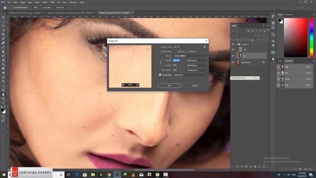 Photoshop Color Correction - Class 2 | How to Frequency Separate a photo? смотреть онлайн