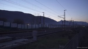 Treni Alta Velocità in transito a 300 km/h • GIORNO e NOTTE • AV Roma-Napoli • Ceccano (Frosinone)