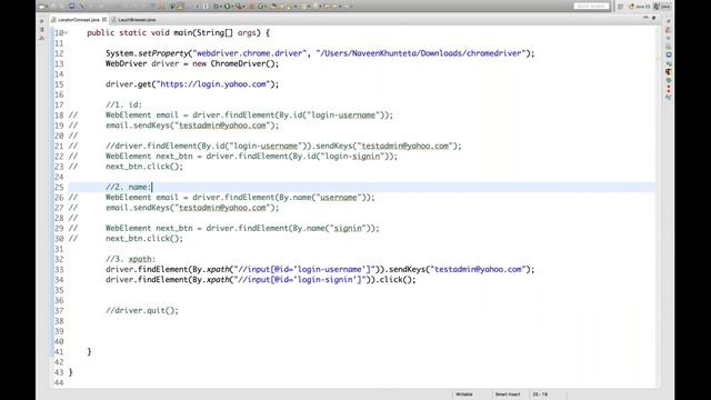 Locator Strategy in Selenium WebDriver || Best locators in WebDriver