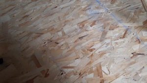 Черновой пол на даче, как крепить OSB.