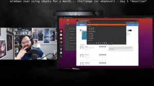 Windows User Using Ubuntu for a Month... Challenge (or whatever) - Day 1 *Reaction*