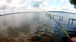 Десногорск. Рыбалка летом. Спиннинг с берега