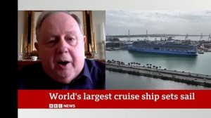Икона морей: самый большой в мире круизный лайнер отплывает из Майами