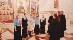 "Светлую Воскресения проповедь" - тропарь Воскресный 4 гл., хор Елисаветинского монастыря