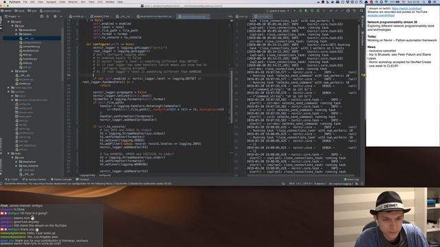 Improving logging in Nornir – Network programmability stream 38