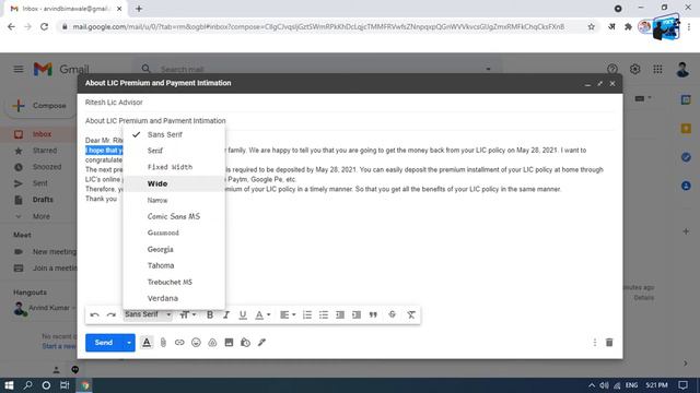 🖱 How to send mail in Gmail | How to Format mail in Gmail (IOCE) смотреть онлайн