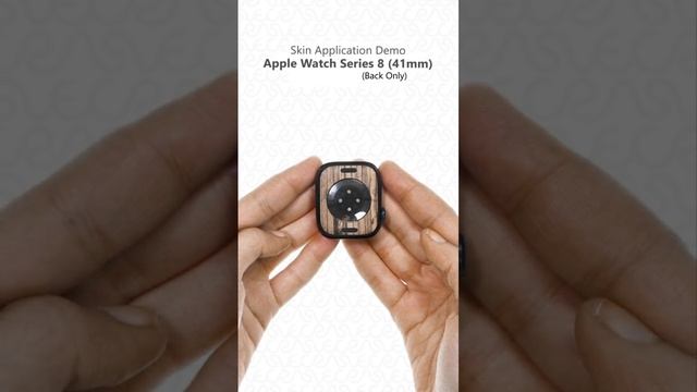 Apple Watch Series 8 41mm Vinyl Skin Coverage Live Demo by VecRas