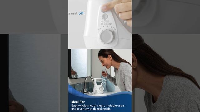 Water Flosser Professional For Teeth, Gums, Braces, Dental Care, Electric Power With 10 Settings смотреть онлайн