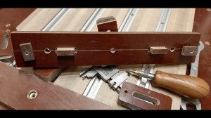 Сделал продольные упоры для чпу фрезера.