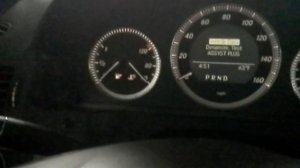 How to Turn off 'SERVICE EXCEEDED' Message Mercedes C300