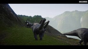 KING KONG: SKULL ISLAND - Brontosaurus Dinosaur STAMPEDE