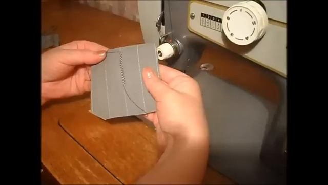 Строчка зигзаг на машине "Подольск" или "Чайка" смотреть онлайн