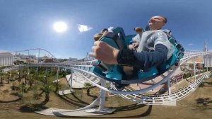 Турция, Водные Американские горки Тайфун Костер, Аттракцион. Парк Легенд 360 vr Typhoon coaster