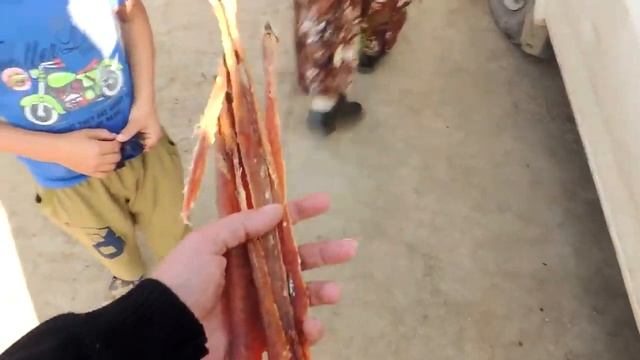 Национальная вяленая красная рыба малых народностей Ульчи! Макури. Рецепт от Семь Перцев!